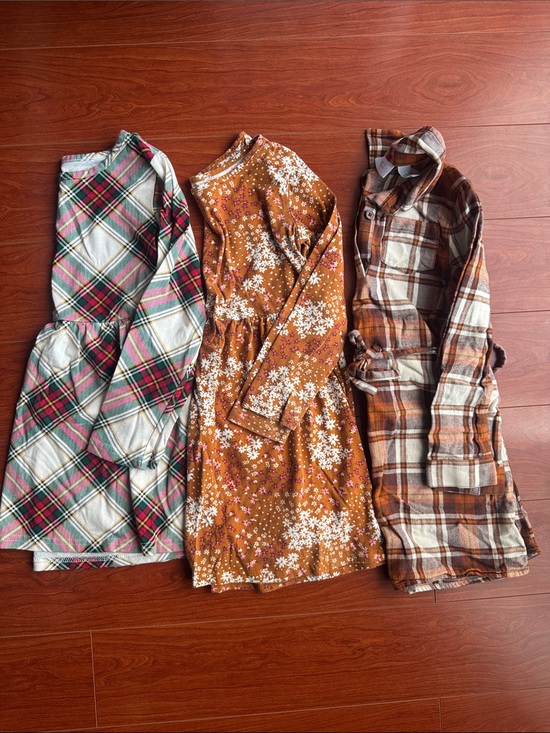 The Children's Place Other - The Children’s Place Girls' Long-Sleeve Holiday Dresses.